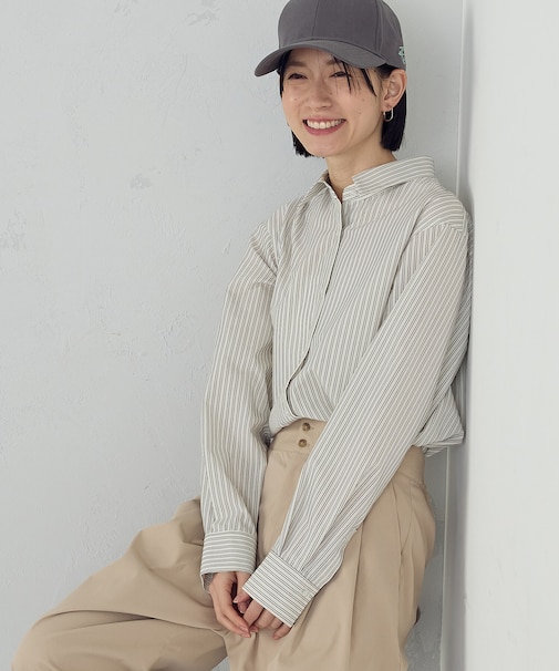 ストライプシャツ