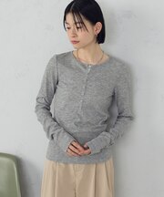 シアーテレコ ヘンリーネックカットソー