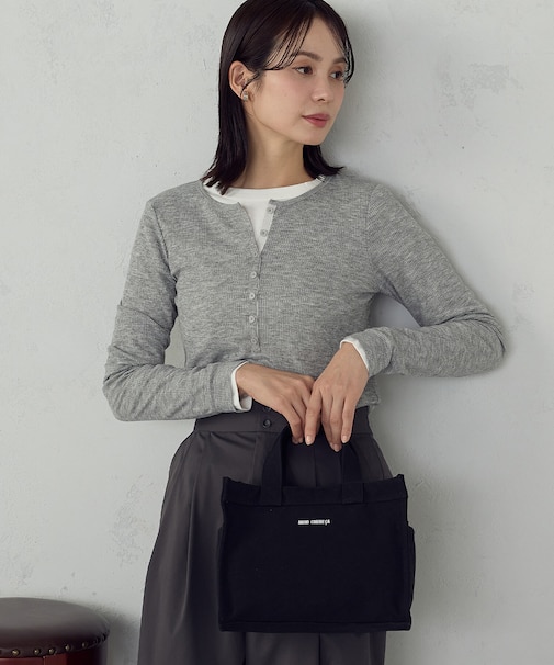 キャンバスミニトート