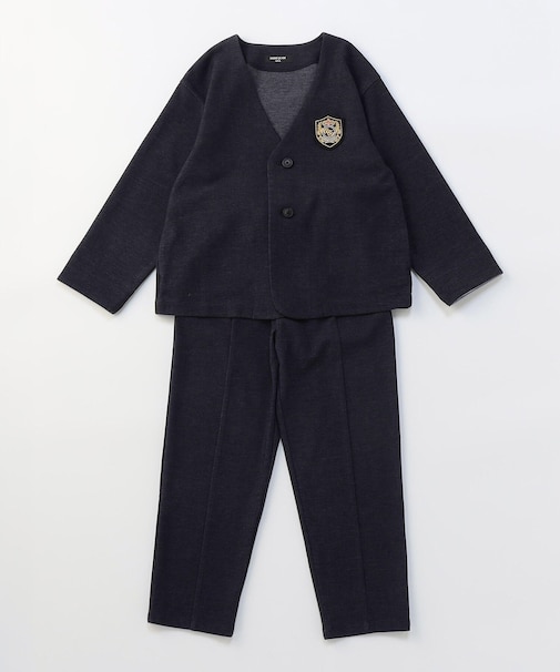 ノーカラージャケットセットアップスーツ(140-160cm)