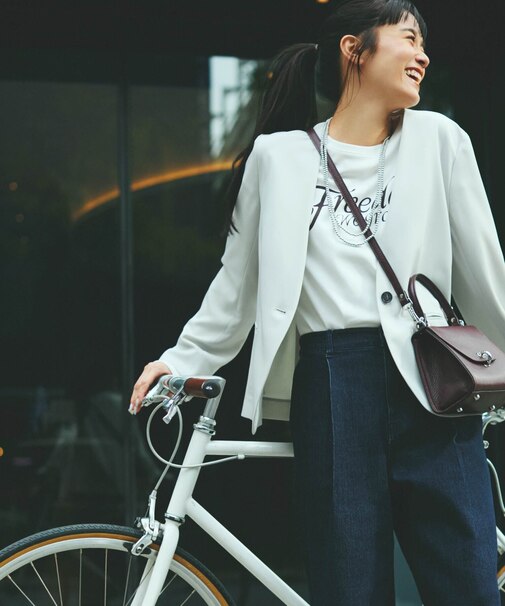 【宮城舞さん着用】ロゴ ロンT