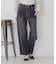 10オンスストレッチデニム ストレートパンツ