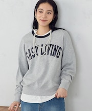 ロゴ裏毛トレーナー