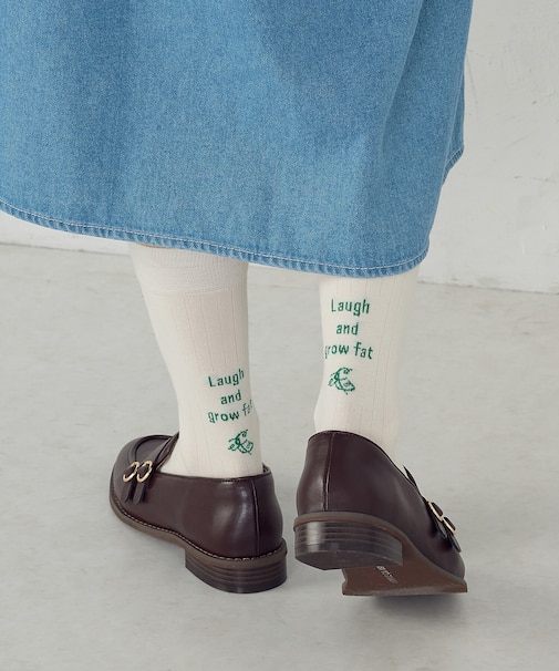 メッセージクルーソックス