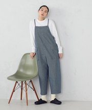 ヒッコリー/ツイル サロペット