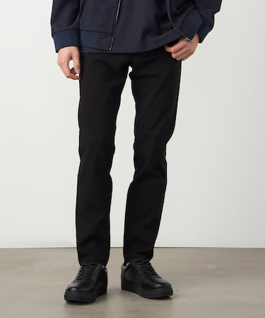 【スマートベーシックパンツ】ハイテンションツイル スキニーパンツ