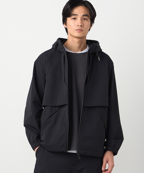 フェイクムートン リバーシブル フーディ ブルゾン｜ジャーナル