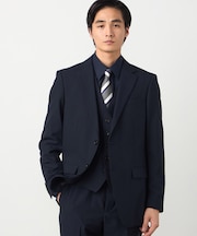 【セットアップ対応】ポリエステル ウール トロピカル ジャケット