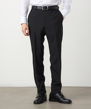 【セットアップ対応】ポリエステル ウール トロピカル パンツ