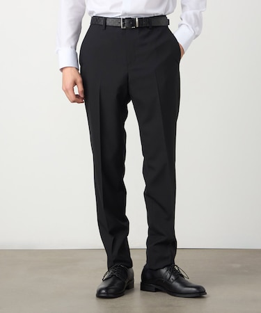 【セットアップ対応】ポリエステル ウール トロピカル パンツ