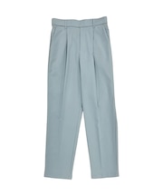 【美しいベーシックパンツ】ストレッチツイル テーパードパンツ