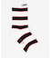 ボーダークルーソックス