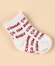 ロゴ総柄 ソックス