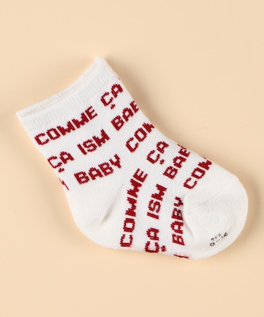 ロゴ総柄 ソックス