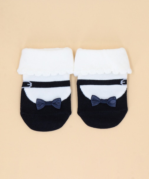 バレエシューズ柄 ソックス