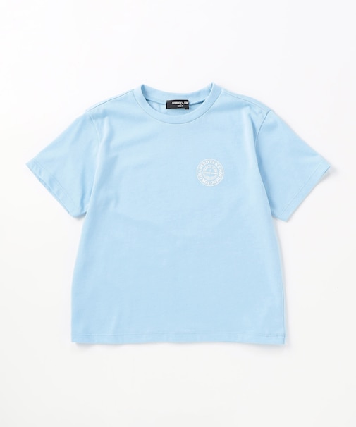 サークルプリント 半袖Tシャツ