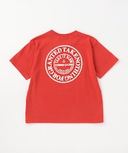 サークルプリント 半袖Tシャツ