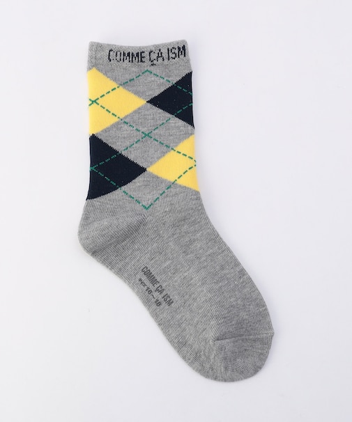 アーガイル クルーソックス