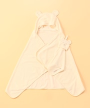 耳付きバスマント・タオル 2点ギフトセット