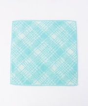 チェック柄ハンカチタオル