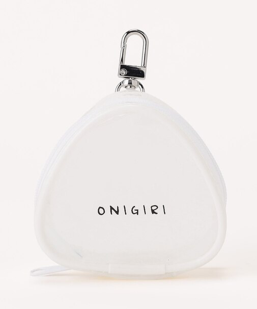 ミニおにぎりポーチチャーム（クリア）