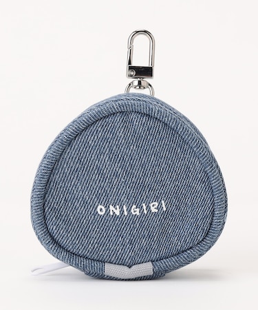 ミニおにぎりポーチチャーム（デニム）