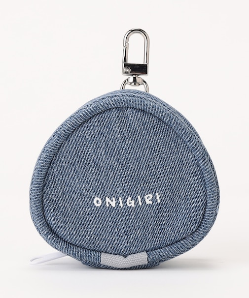 ミニおにぎりポーチチャーム（デニム）