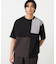 【吸水速乾】フェイクレイヤード ブロッキングTシャツ