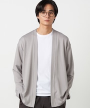 【セットアイテム】ボタンレスカーディガン+Tシャツ