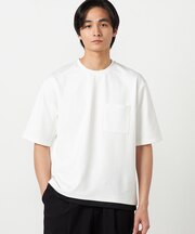 【吸水速乾】フェイクレイヤードTシャツ