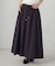 2WAYストレッチナイロンタフタ ギャザースカート
