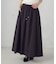 2WAYストレッチナイロンタフタ ギャザースカート