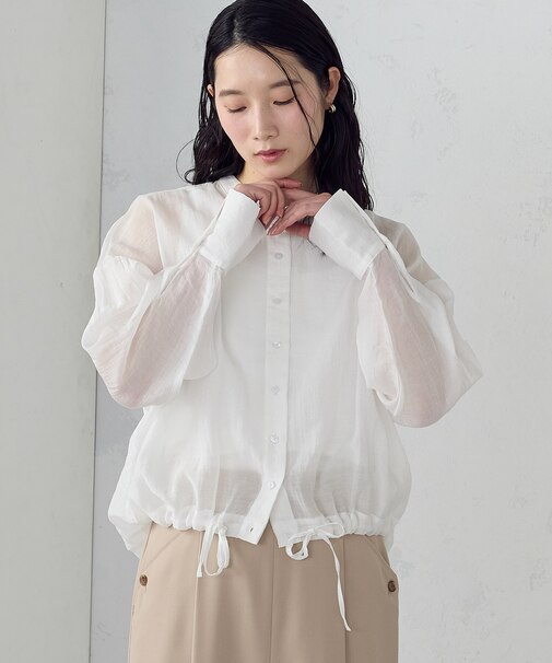 【セットアイテム】シアーシャツ+タンクトップ