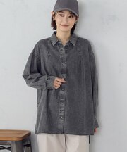 ビッグダンガリーシャツ