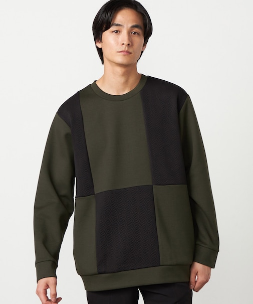 ヘリンボーンコンビ プルオーバー