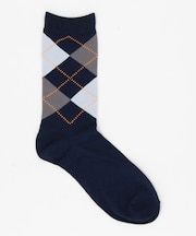 アーガイル クルーソックス