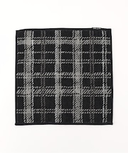 チェック柄 タオルハンカチ