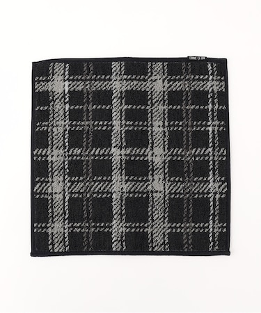 チェック柄 タオルハンカチ