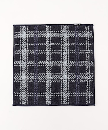 チェック柄 タオルハンカチ