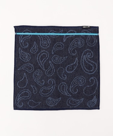 ペイズリー柄 タオルハンカチ