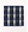 カラーブロックチェック柄 タオルハンカチ