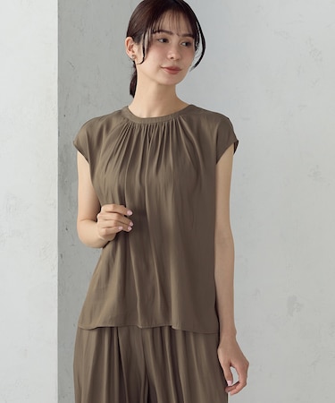 ゆるっとろみ ブラウス/セットアップ対応