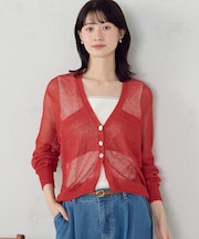 日本製ホールガーメント  和紙カーディガン