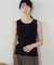 ランダム リブタンクトップ