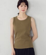 ランダム リブタンクトップ