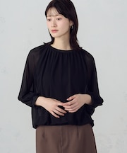 【セットアイテム】ギャザーブラウス+タンクトップ