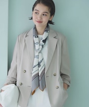 【ＵＶカット・吸汗速乾・接触冷感】kireri ポリエステルストレッチドライツイル ダブルブレストテーラードジャケット/セットアップ対応