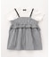ギンガムチェック キャミソールセットTシャツ