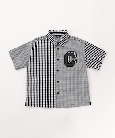 ギンガムチェック 半袖 シャツ