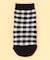 バックロゴ ギンガムチェック クルーソックス